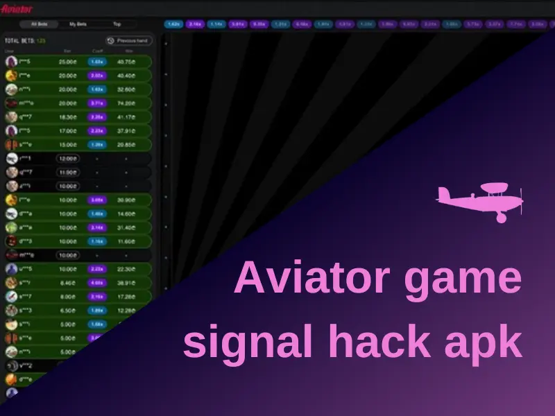 Aviator signal hack apk